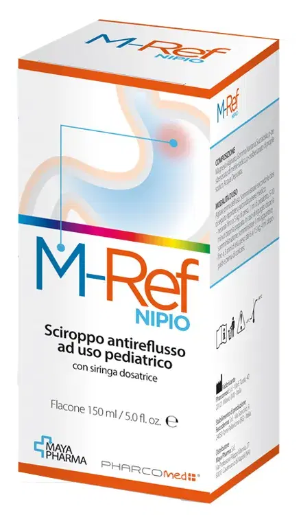 M-Ref Nipio Sciroppo per Reflusso nei Bambini, Azione Protettiva