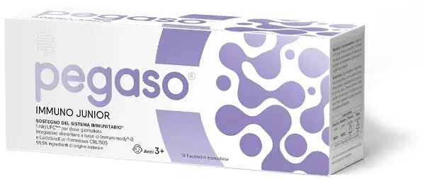 Pegaso Immuno Junior Integratore per Bambini 14 flaconi da 10 ml