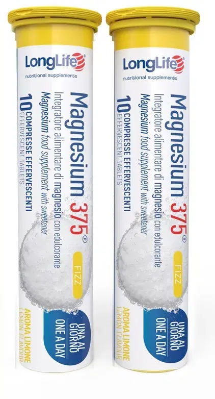 Longlife Magnesium Fizz 375 20 Compresse Effervescenti