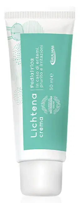 Lichtena Crema Lenitiva Pediatrica per Eritemi, Prurito e Irritazioni 50 ml
