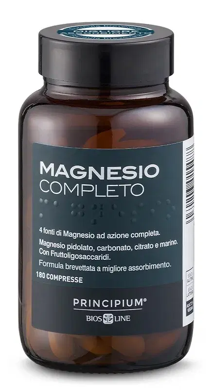 Bios Line Principium Magnesio Completo Integratore Alimentare 180 Compresse