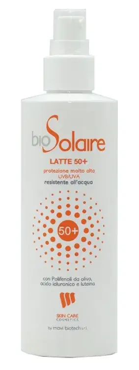 Biosolaire Latte Solare SPF 50+ Protezione Massima 200 ml