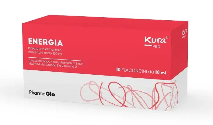 Kura Ped Energia Integratore per Bambini 10 fiale x 10 ml