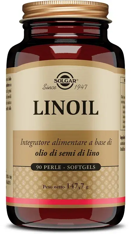 Solgar Linoil Integratore di Olio di Lino 90 Perle