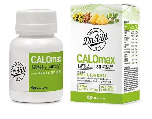 Calomax Classic Integratore Acceleratori Metabolismo 60 Compresse