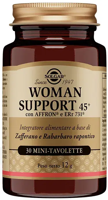 Solgar Woman Support 45+ Integratore per Donne Over 45, 30 Mini Tavolette
