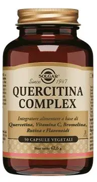 Solgar Quercitina Complex Integratore Alimentare 50 Capsule