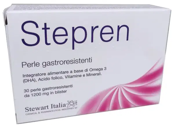 Stepren 30 Perle Gastroresistenti per Benessere Gastrointestinale