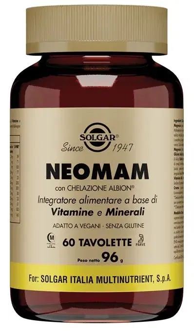 Solgar Neomam 60 Tavolette