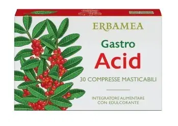Erbamea Gastro Acid 30 Compresse Masticabili