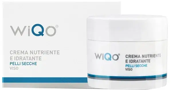 Wiqo Crema Viso Nutriente Idratante Pelli Secche 50 ml