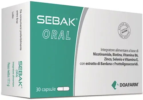 Sebak Oral Integratore 30 Capsule