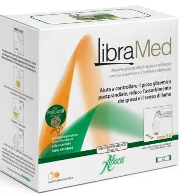 Aboca Libramed Integratore Riduce L'Assorbimento Dei Grassi 40 Bustine Granulari