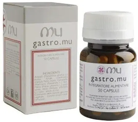 Gastro Mu Integratore Alimentare per il Reflusso Gastrico 50 Capsule
