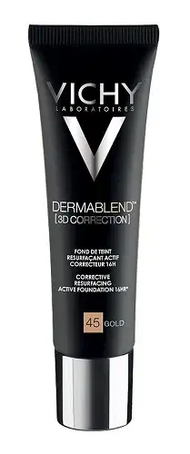Vichy Dermablend 3D Correction Fondotinta SPF25 Elevata Coprenza 45 Gold 30 ml