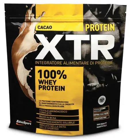 Protein XTR Gusto Cacao 500 g Integratore Proteico per Sportivi