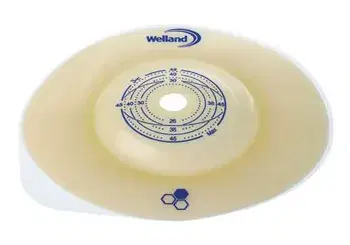Aurum2 Placca Convessa Per Stomia Con Ritenzione Misura 55mm 5 Pezzi