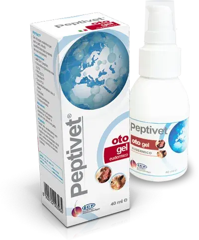 Peptivet Oto Gel Otologico Cani e Gatti 40 ml
