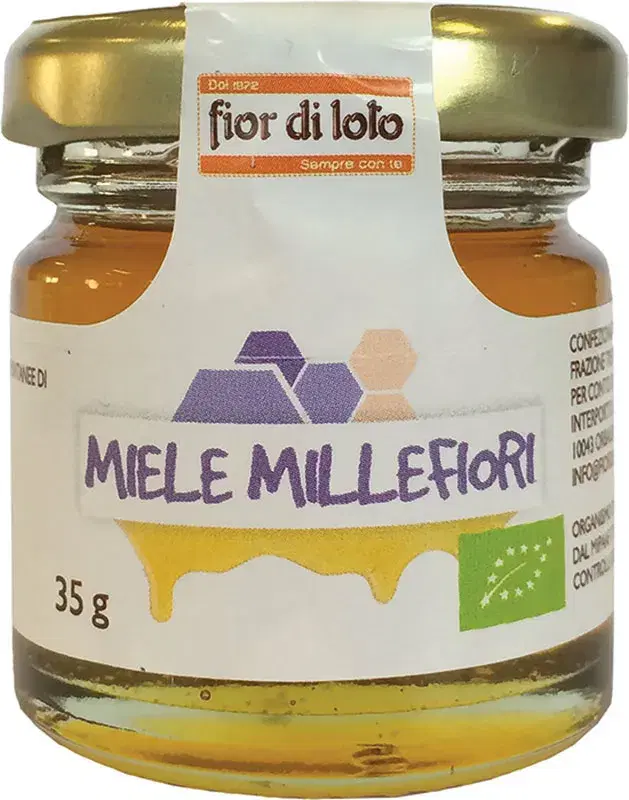 Fior di Loto Miele Millefiori in Mini Confezioni