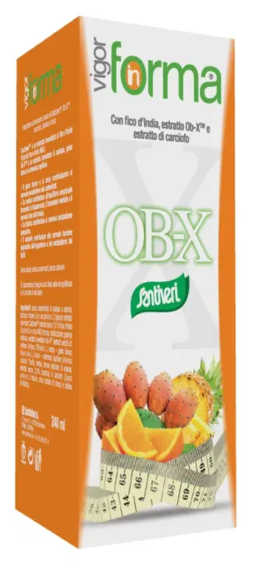 Santiveri Ob-x Integratore per il Controllo del Peso Corporeo 240 ml