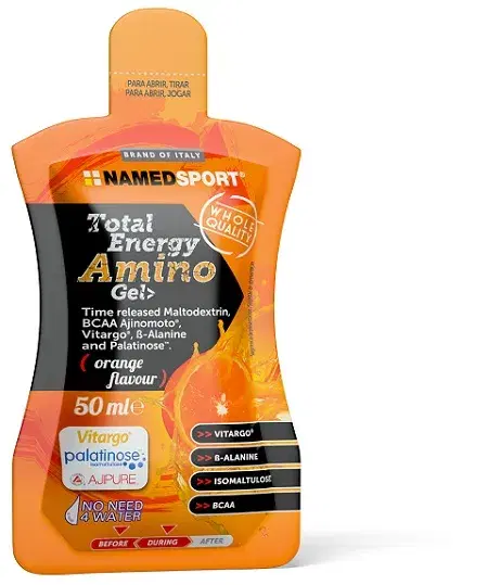 Named Total Energy Amino Gel Gusto Orange 50ml