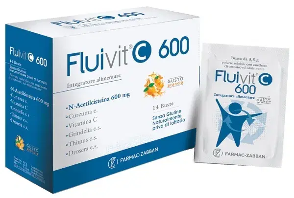 Fluivit C 600 Integratore 14 Bustine