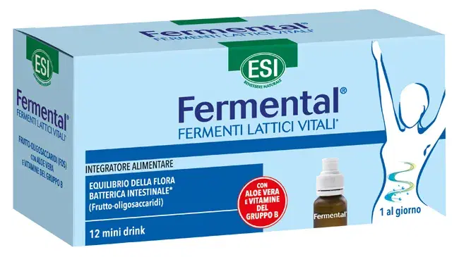 Esi Fermental Max Integratore Alimentare per l'Intestino 12 Mini Drink