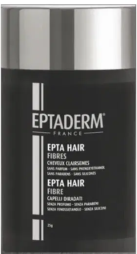 EPTA HAIR FIBRE DARK GREY 25G