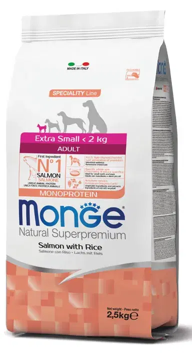 MONGE EXTRA SMALL AD SALM&RISO