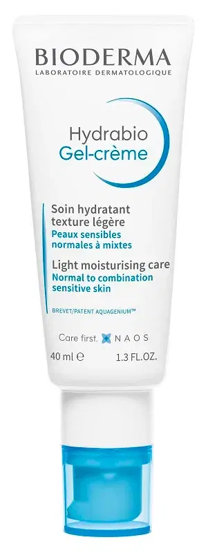 Bioderma Hydrabio Gel Crème Trattamento Viso Idratante e Illuminante 40 ml