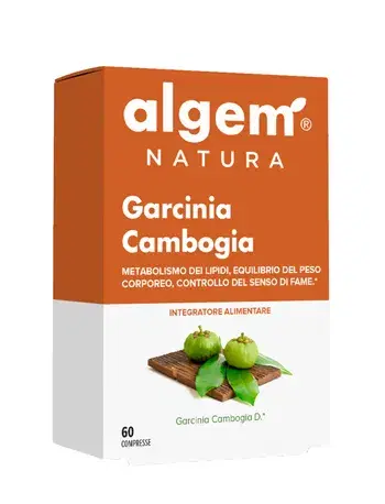 Algem Natura Garcinia Cambogia Integratore Equilibrio Peso Corporeo 60 Compresse