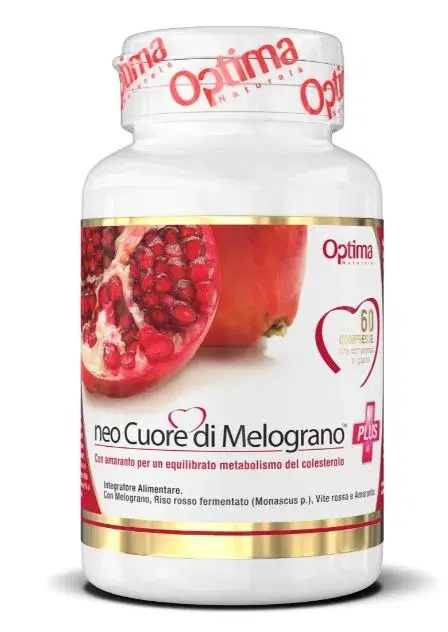 Optima Neo Cuore Di Melograno Plus Integratore Colesterolo 60 Compresse