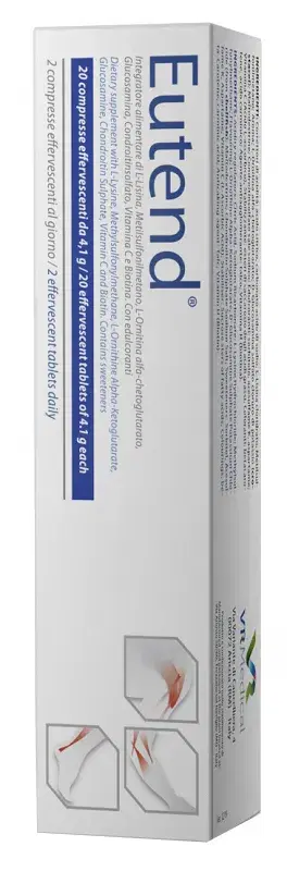 Eutend Effervescente Integratore di Vitamine e Minerali 20 Compresse
