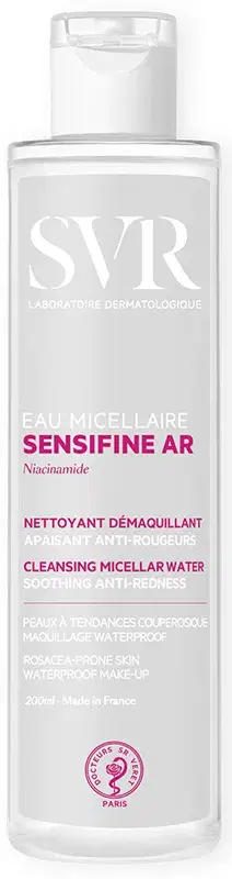 SVR Sensifine AR Acqua Micellare Lenitiva Struccante Anti-Arrossamento 200 ml