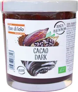 Crema di Cacao Fondente Bio Senza Zuccheri Aggiunti 200g