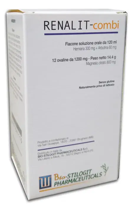 Renalit Combi Integratore 12 Capsule + Sciroppo 120 ml
