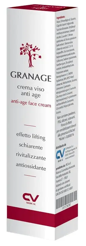 Granage Crema Viso Antiage Schiarente Illuminante 50 ml