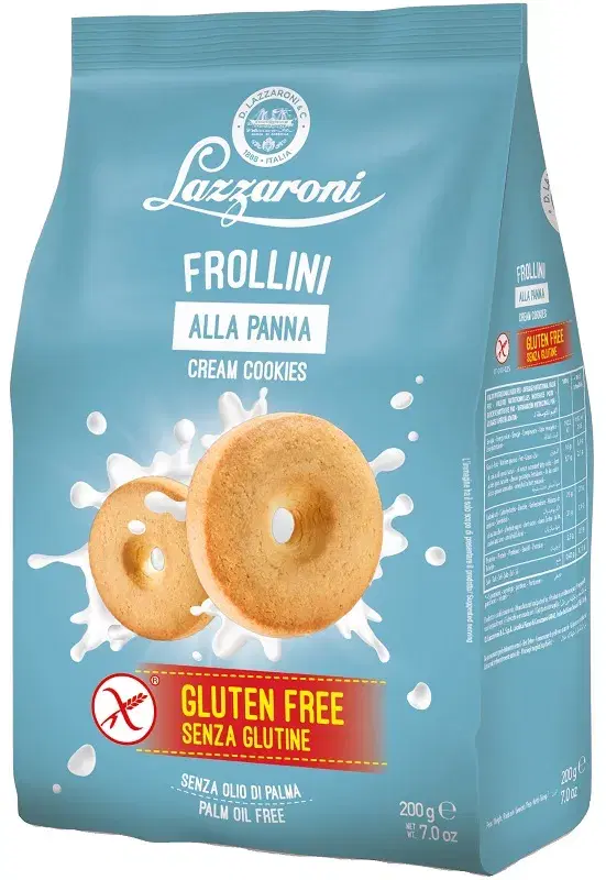 Lazzaroni Frollini alla Panna Biscotti Classici 200g