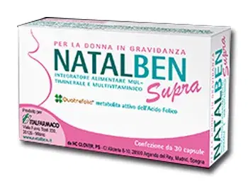 Natalben Supra Integratore Per la Donna Che Sta Per Diventare Mamma 90 Capsule
