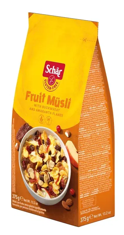 Schar Fruit Musli Cereali Senza Glutine 375 g