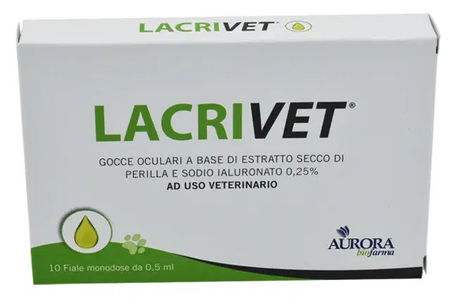 Aurora Biofarma Lacrivet Gocce Oculari Strip 10 Flaconcini 0,5 Ml