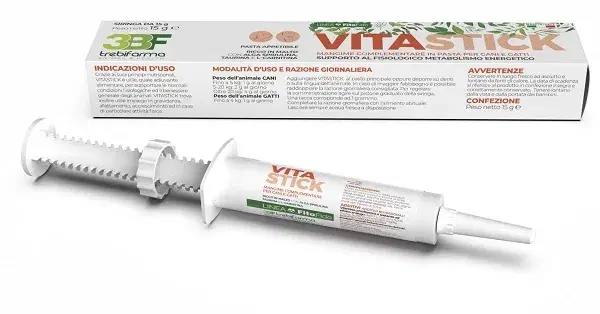 Vitastick Pasta Mangime Complementare In Pasta Per Cani E Gatti 15g