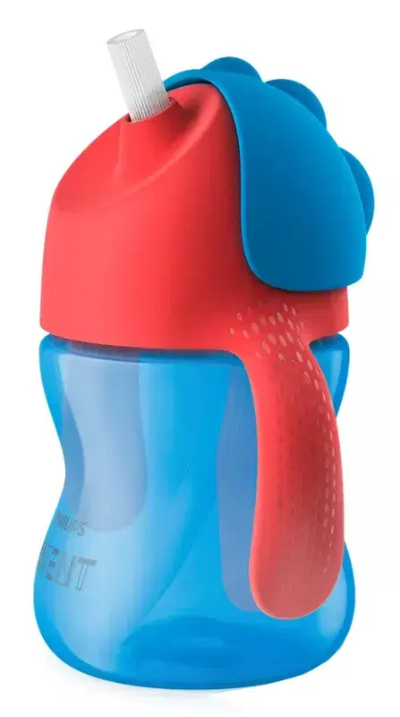 Philips Avent Tazza Colorata 9 Mesi+ Con Cannuccia Maschio 200 ml