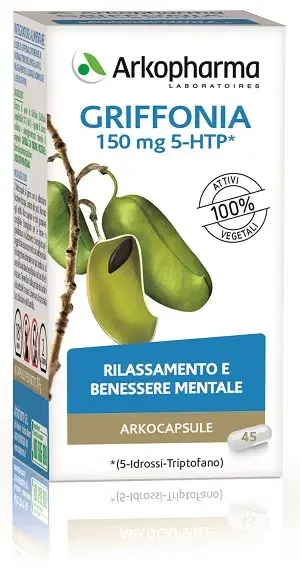 Arkofarm Arko Capsule Griffonia Intergratore per l'Umore e il Relax 45 Capsule