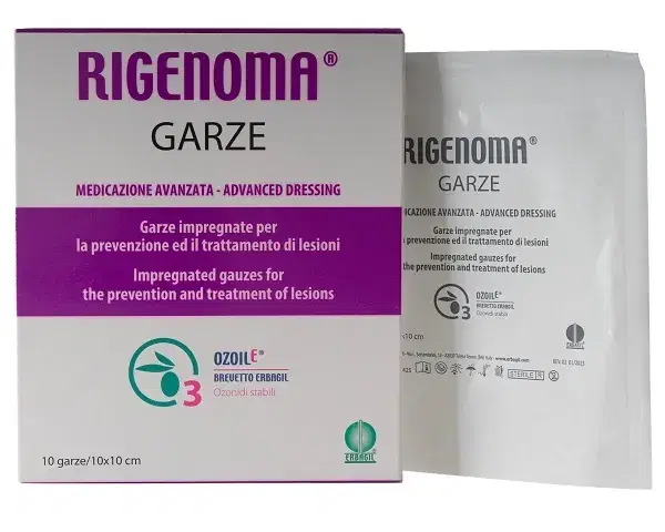 Rigenoma Garza Sterile per Ferite 10 Bustine