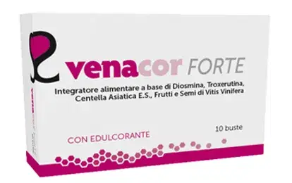 Venacor Forte Integratore per la Circolazione 10 bustine