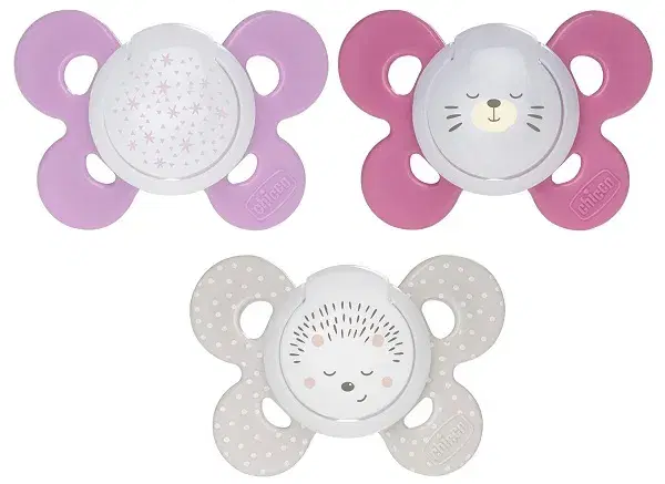 Chicco Succhietto Physio Comfort Lumi Silicone 16-36 Mesi 2 Pezzi