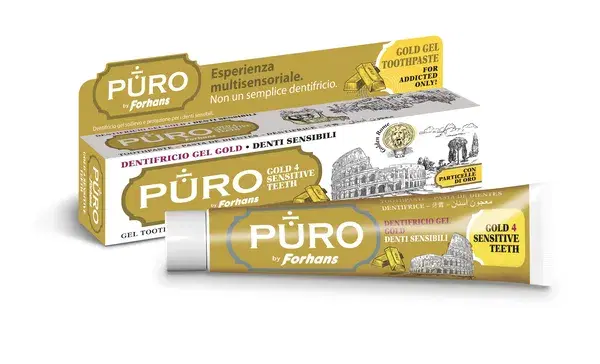 Forhans Dentifricio Gold 4 White 75 ml