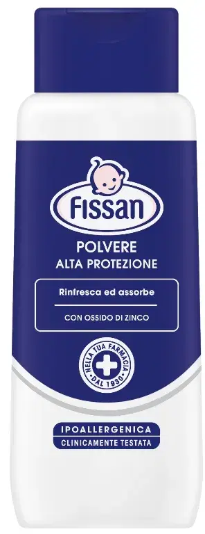 Fissan Polvere Alta Protezione Rinfrescante e Assorbente 100 gr