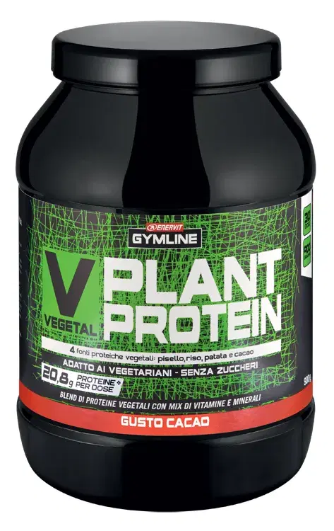 Enervit Gymline Muscle Veg Prot Blend Cacao 900 G